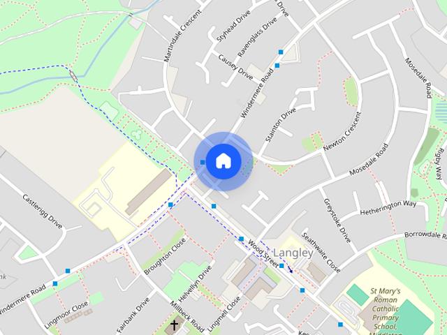 House for rent in Burnedge, Greater Manchester