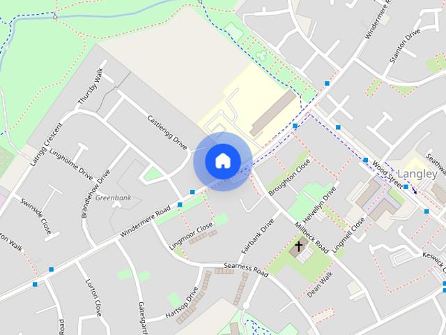 House for rent in Burnedge, Greater Manchester