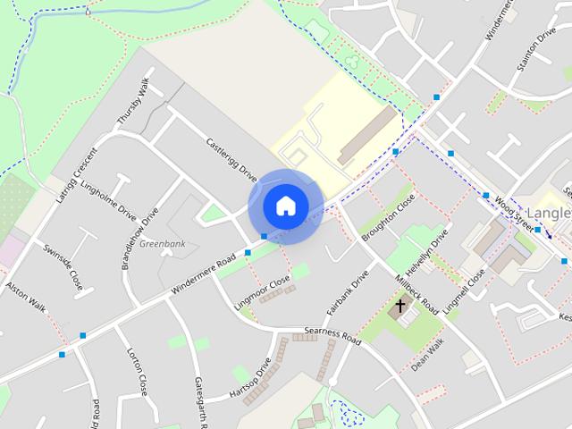 House for rent in Burnedge, Greater Manchester