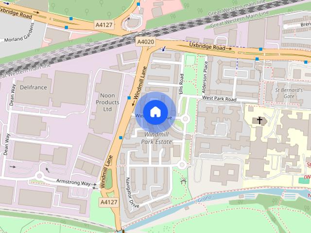 Apartment for rent in London Borough of Ealing, Hanwell