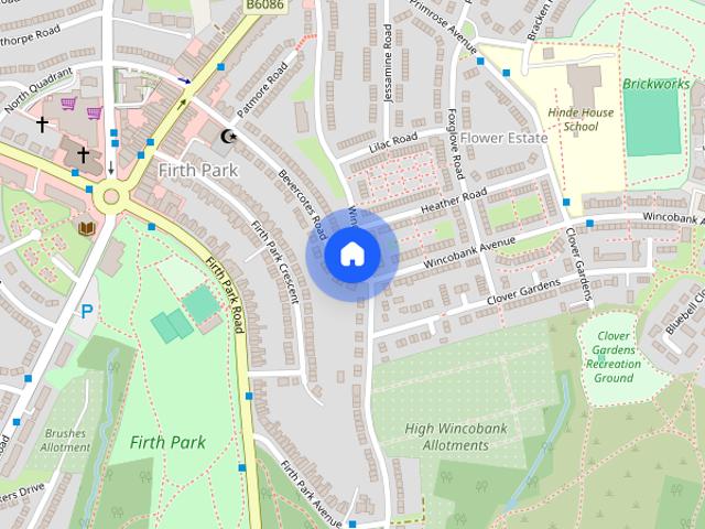 House for rent in Flower Estate, Sheffield