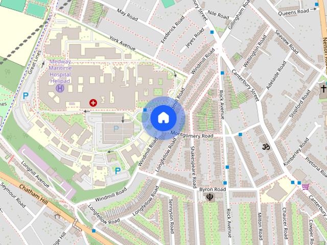 Room for rent in Sally Port Gardens, Gillingham