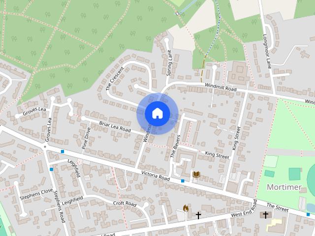 House for rent in Mortimer, Stratfield Mortimer