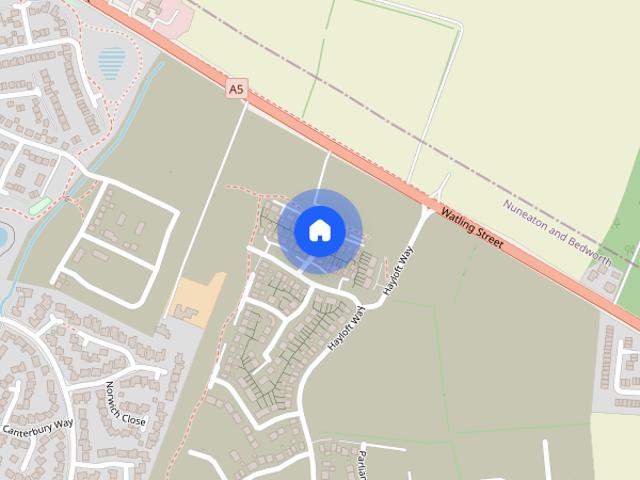 House for rent in Nuneaton, Nuneaton and Bedworth