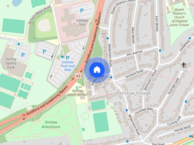 Apartment for rent in Onslow Village, Guildford