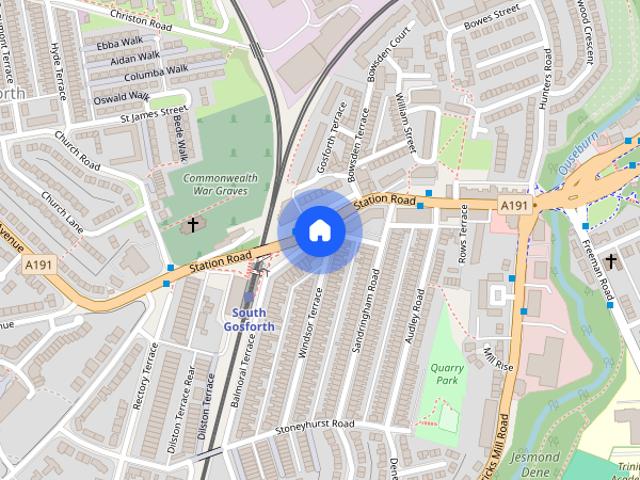 Apartment for rent in South Gosforth, Tyne And Wear