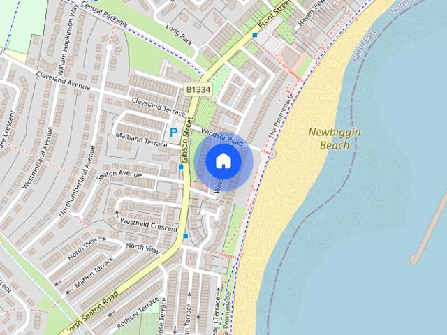 Apartment for rent in Newbiggin by the Sea, Northumberland