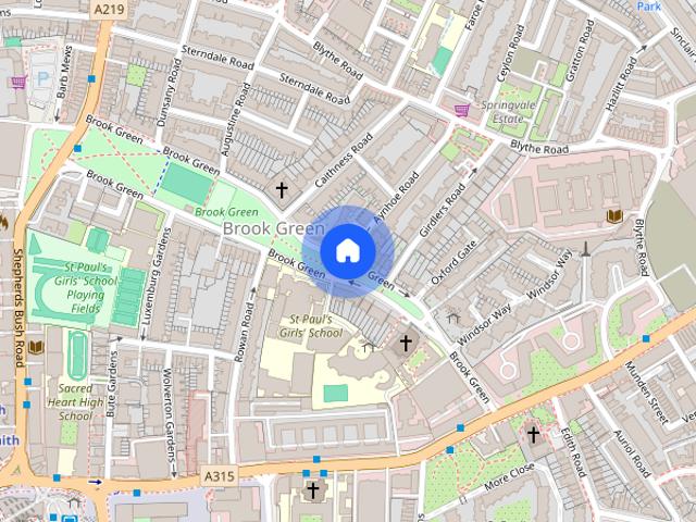 House for rent in Hammersmith, Brook Green