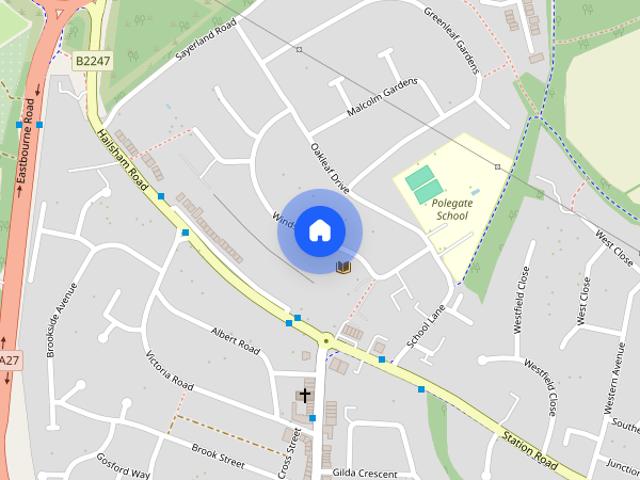 Apartment for rent in Polegate, Cross In Hand
