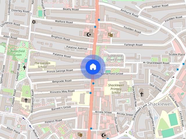 Apartment for rent in Stamford Hill, Greater London