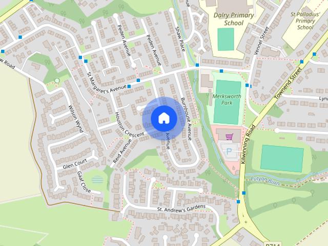 House for rent in Dalry, Scotland