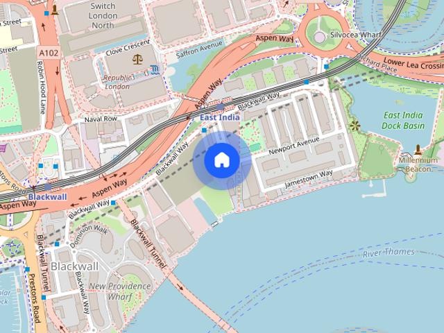 Apartment for rent in Virginia Quay, Blackwall