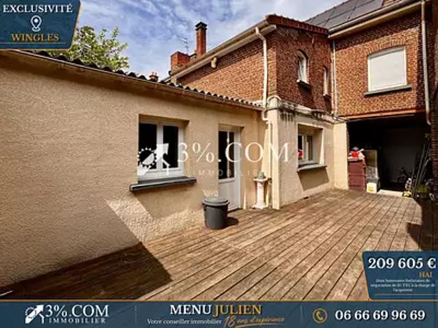 Maison vente à Wingles, Pas-de-Calais