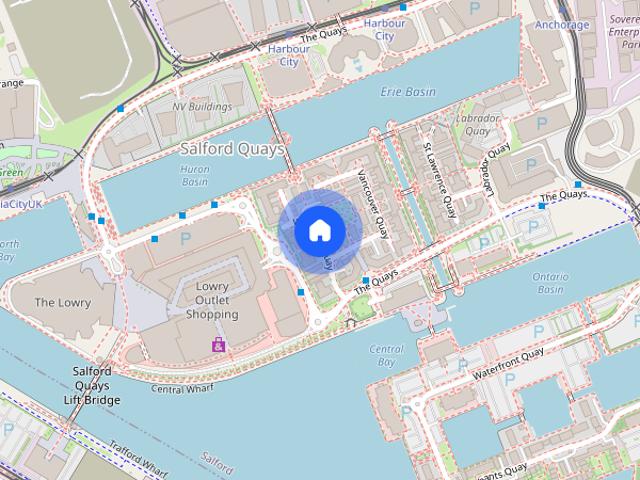 Apartment for rent in Salford Quays, Salford