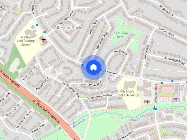 House for rent in Allesley, Coventry