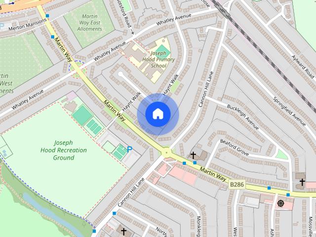 House for rent in London Borough of Merton, Greater London