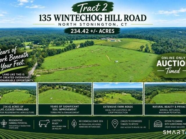 Land for sale in North Stonington, Connecticut