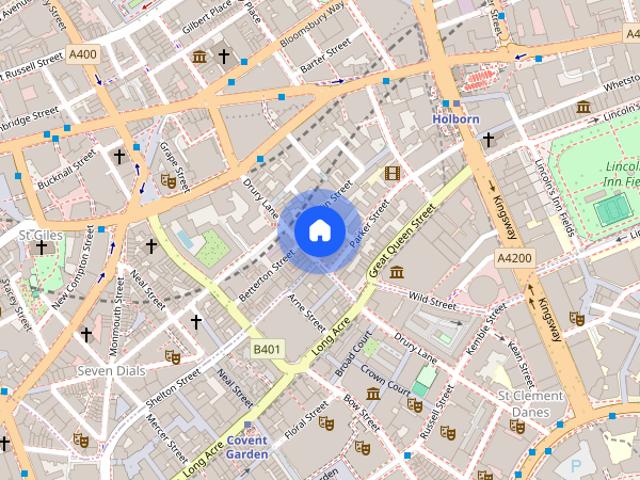Apartment for rent in Seven Dials, Bloomsbury