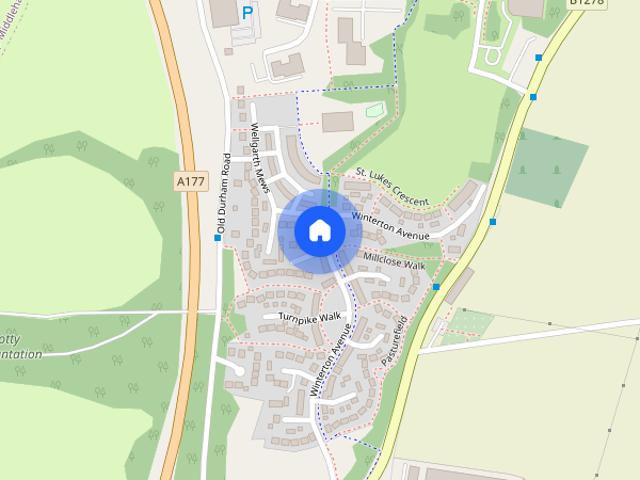 House for rent in Sedgefield, North East
