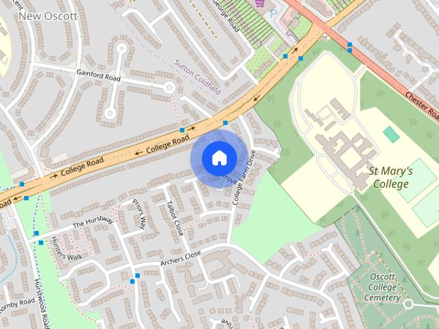 House for rent in New Oscott, West Midlands