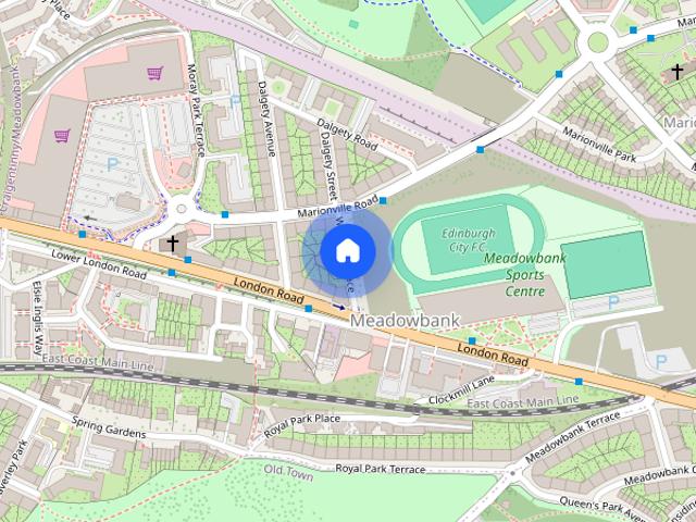 Apartment for rent in Meadowbank, Scotland