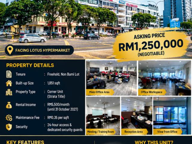 Shop for sale in Bukit Ledang, Johor