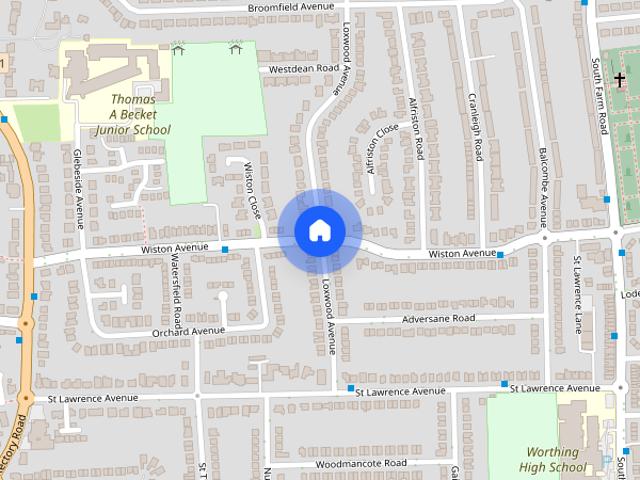 House for rent in Worthing, West Sussex
