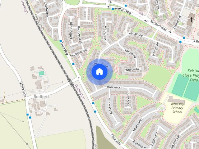 House for rent in Yate, Wapley