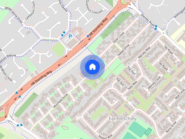House for rent in West Bletchley, Bletchley