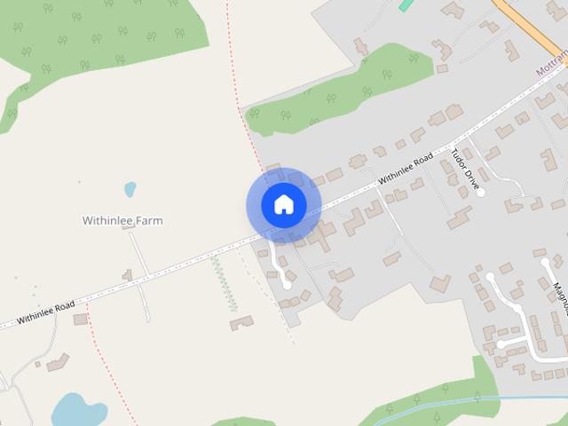 House for rent in Mottram St. Andrew, Prestbury