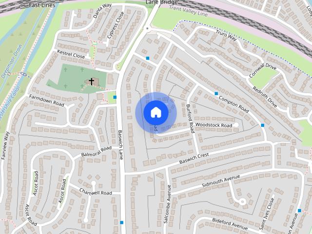 House for rent in Baswich, Staffordshire