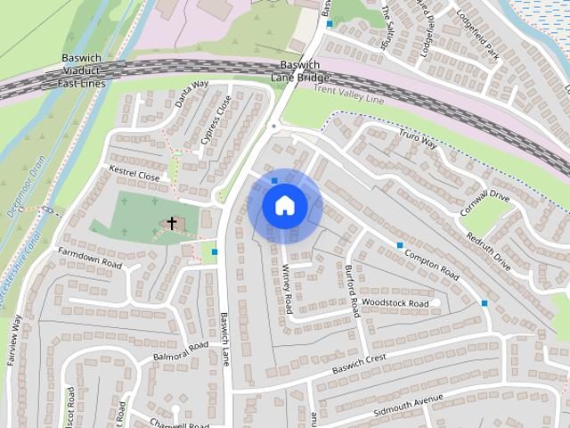 House for rent in Baswich, Staffordshire
