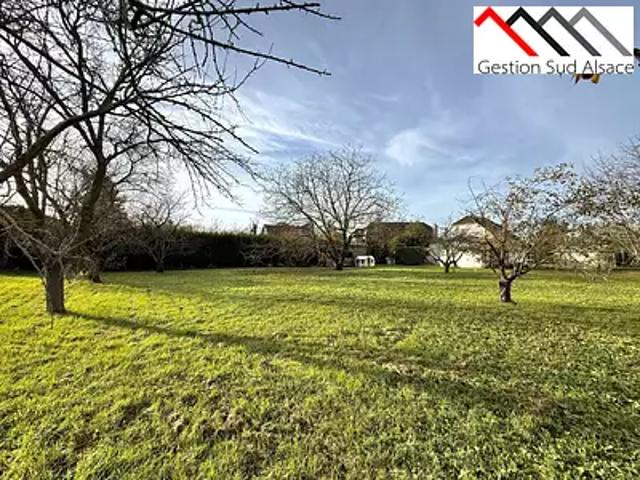 Terrain vente à Mulhouse, Wittenheim