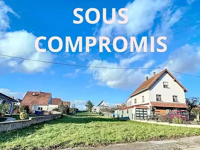Terrain vente à Haguenau-Wissembourg, Wittersheim