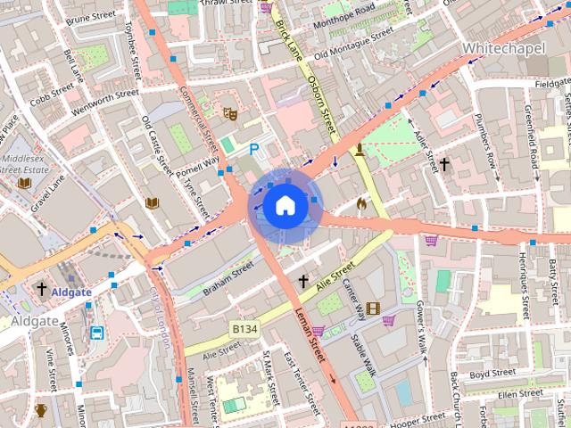 Apartment for rent in Spitalfields, Whitechapel