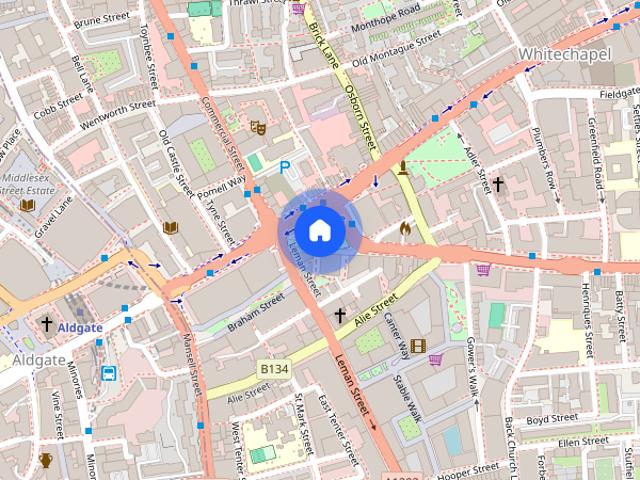 Apartment for rent in Spitalfields, Whitechapel