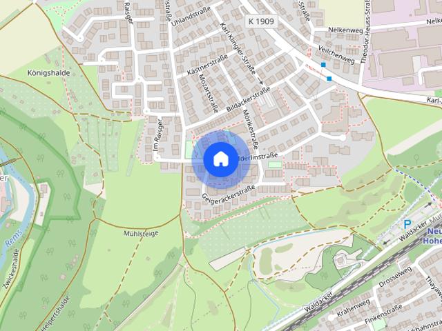 Apartment mieten in Hohenacker, Waiblingen