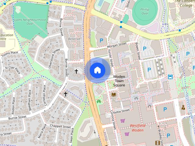 Apartment for rent in Phillip, District of Woden Valley