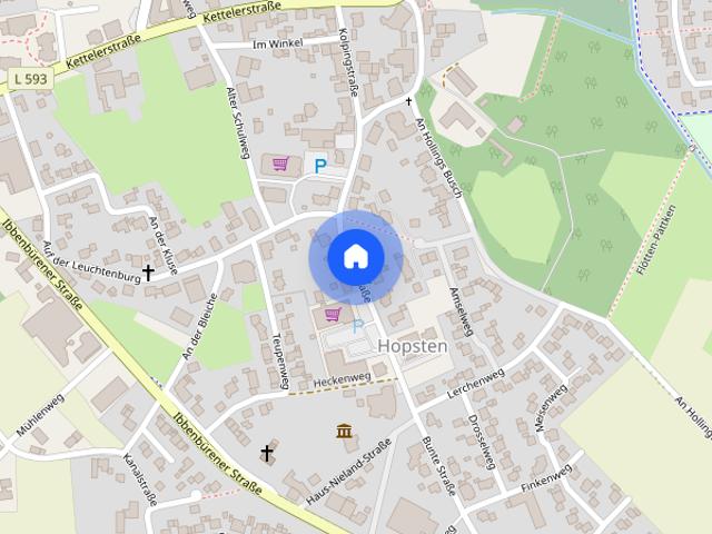 Apartment mieten in Hopsten, Nordrhein-Westfalen