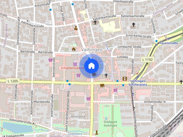 Apartment mieten in Vaihingen-Mitte, Stuttgart