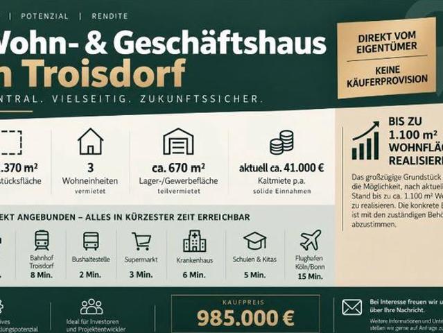 Haus kaufen in Troisdorf, Nordrhein-Westfalen