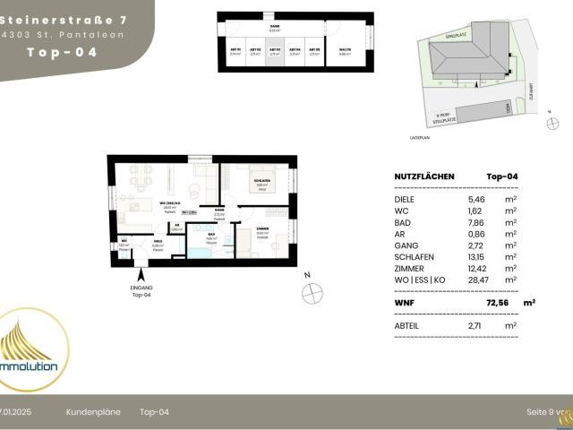 Etagenwohnung kaufen in St. Pantaleon