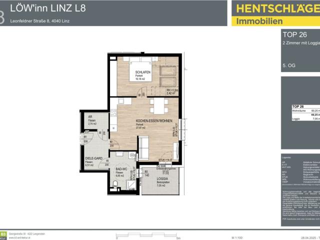 Etagenwohnung kaufen in Linz