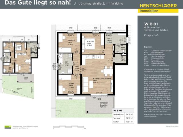 Wohnung kaufen in Walding, Oberösterreich