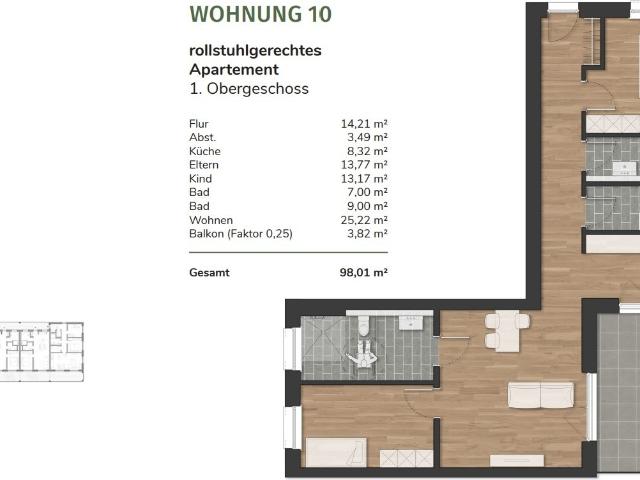Etagenwohnung kaufen in Zetel, Neuenburg