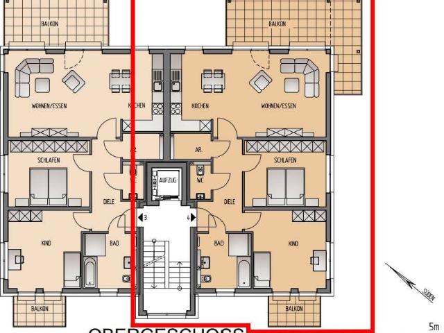 Etagenwohnung kaufen in Wetter