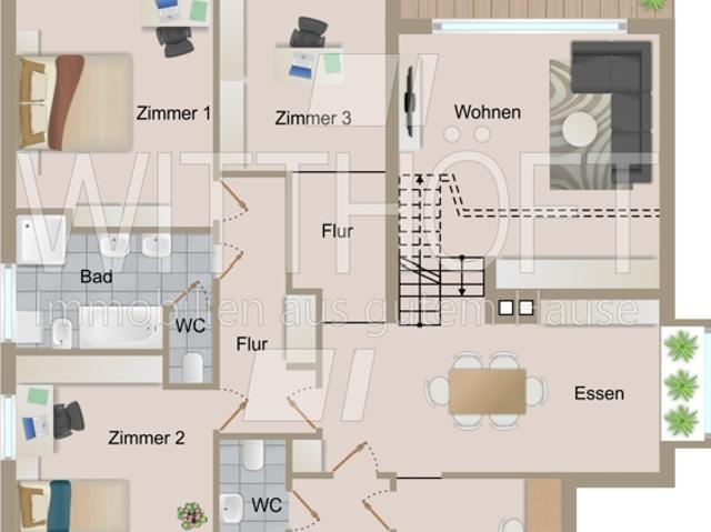 Apartment mieten in Wellingsbüttel, Hamburg