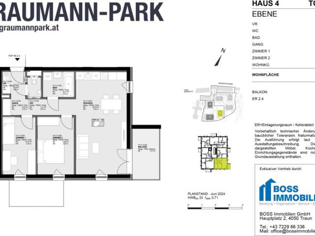 Wohnung kaufen in St. Dionysen, Traun