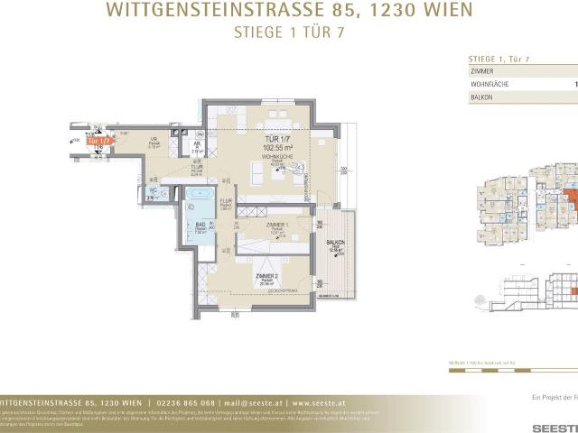 Wohnung kaufen in Seestadt, Wien
