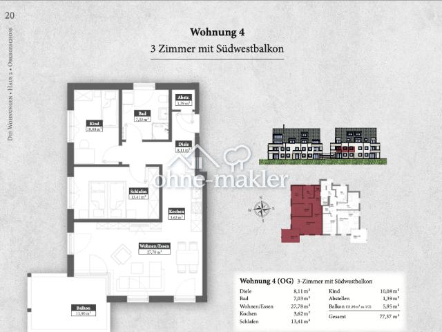 Apartment kaufen in Mering, Bayern